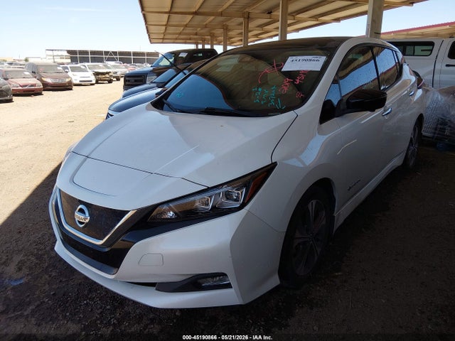 2019 Nissan Leaf Sl მანქანა იყიდება აუქციონზე, vin: 1N4AZ1CP4KC307204, აუქციონის ნომერი: 45190866