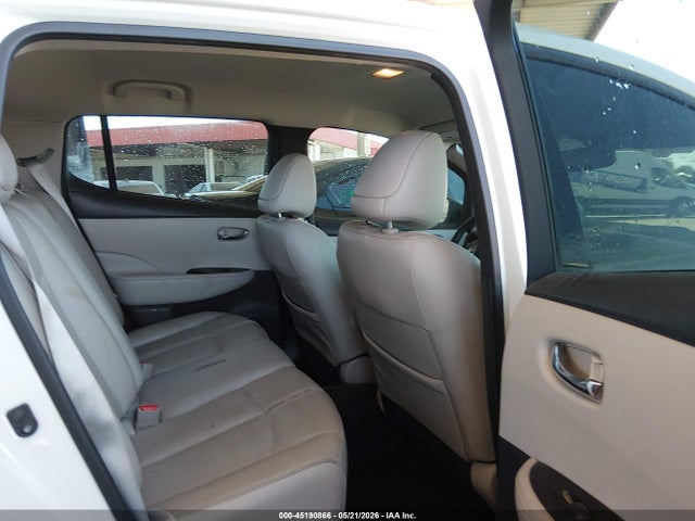 2019 Nissan Leaf Sl მანქანა იყიდება აუქციონზე, vin: 1N4AZ1CP4KC307204, აუქციონის ნომერი: 45190866