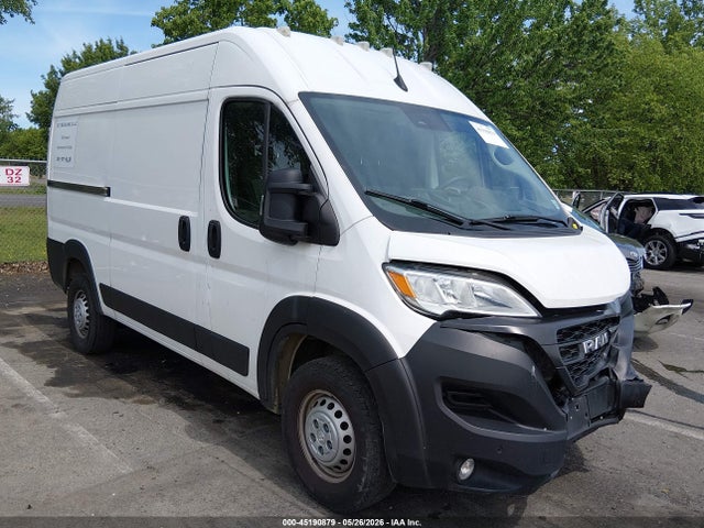 45190879 :رقم المزاد ، 3C6LRVBG7RE116821 vin ، 2024 Ram Promaster 1500 Tradesman High Roof 136 Wb W/pass Seat مزاد بيع