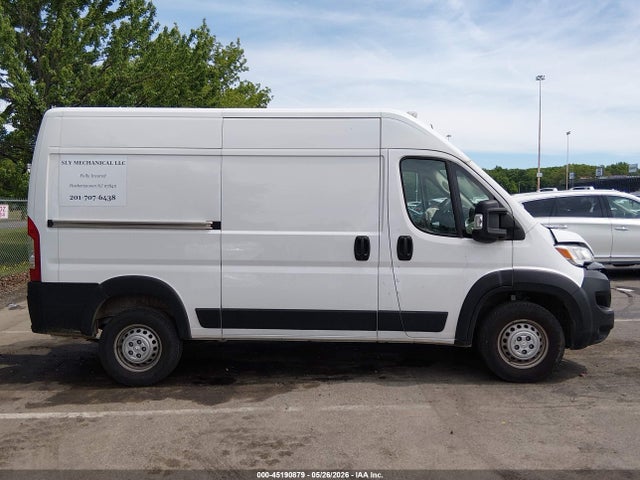 45190879 :رقم المزاد ، 3C6LRVBG7RE116821 vin ، 2024 Ram Promaster 1500 Tradesman High Roof 136 Wb W/pass Seat مزاد بيع