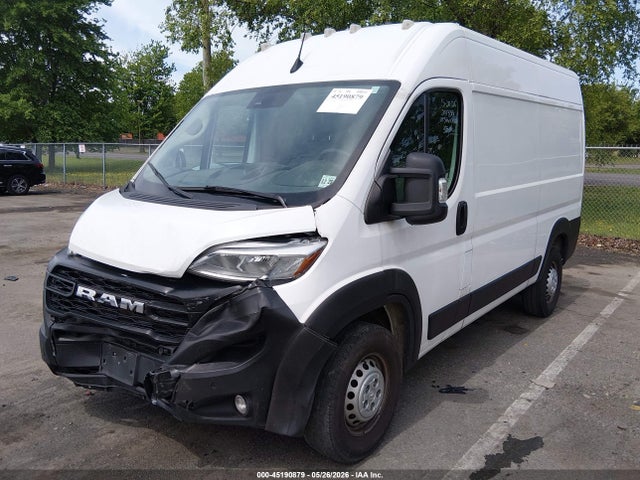 45190879 :رقم المزاد ، 3C6LRVBG7RE116821 vin ، 2024 Ram Promaster 1500 Tradesman High Roof 136 Wb W/pass Seat مزاد بيع