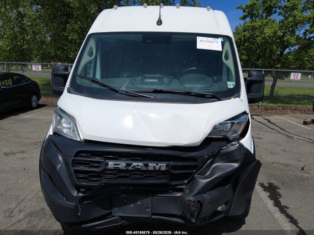 45190879 :رقم المزاد ، 3C6LRVBG7RE116821 vin ، 2024 Ram Promaster 1500 Tradesman High Roof 136 Wb W/pass Seat مزاد بيع