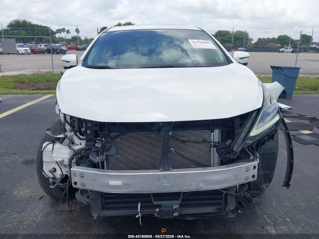 2022 Nissan Murano Sl Intelligent Awd მანქანა იყიდება აუქციონზე, vin: 5N1AZ2CS3NC125644, აუქციონის ნომერი: 45190989