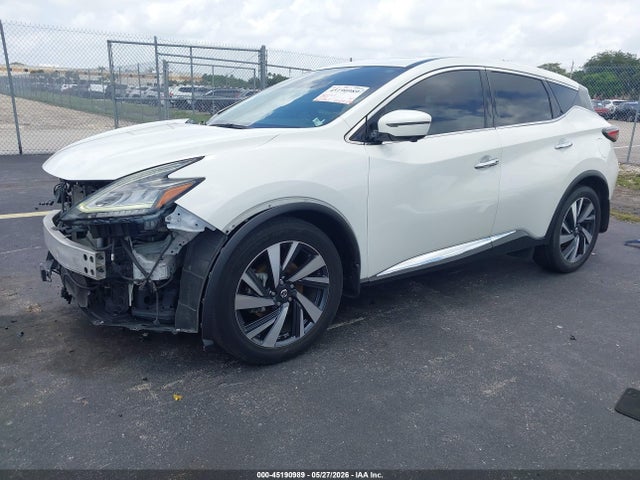 2022 Nissan Murano Sl Intelligent Awd მანქანა იყიდება აუქციონზე, vin: 5N1AZ2CS3NC125644, აუქციონის ნომერი: 45190989