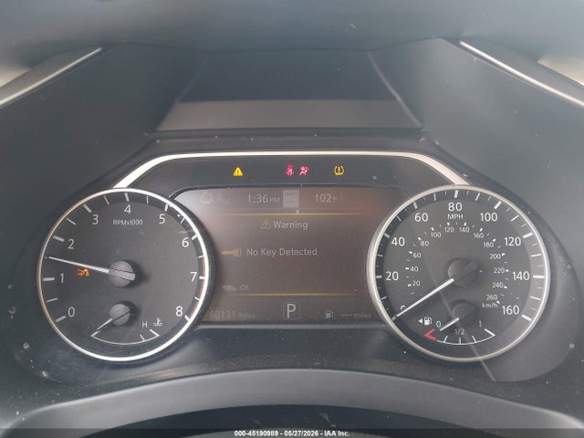 2022 Nissan Murano Sl Intelligent Awd მანქანა იყიდება აუქციონზე, vin: 5N1AZ2CS3NC125644, აუქციონის ნომერი: 45190989