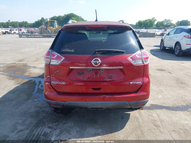 2016 Nissan Rogue Sv მანქანა იყიდება აუქციონზე, vin: KNMAT2MV9GP665042, აუქციონის ნომერი: 45190997