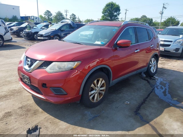 2016 Nissan Rogue Sv მანქანა იყიდება აუქციონზე, vin: KNMAT2MV9GP665042, აუქციონის ნომერი: 45190997