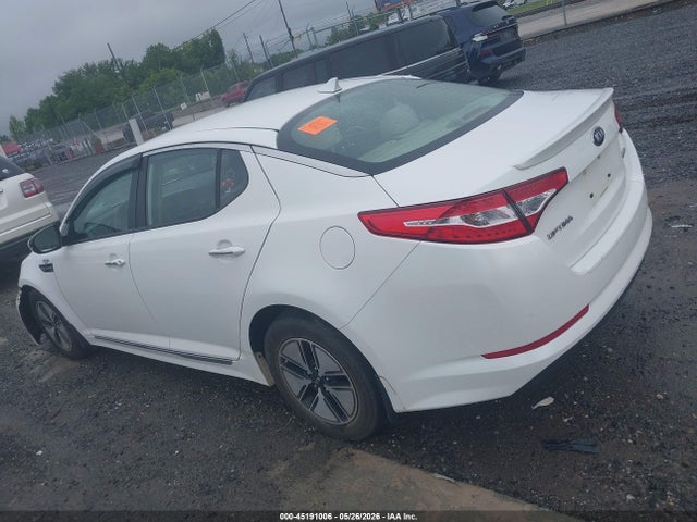 Aukcja sprzedaży 2013 Kia Optima Hybrid Lx, vin: KNAGM4AD4D5058419, numer aukcji: 45191006