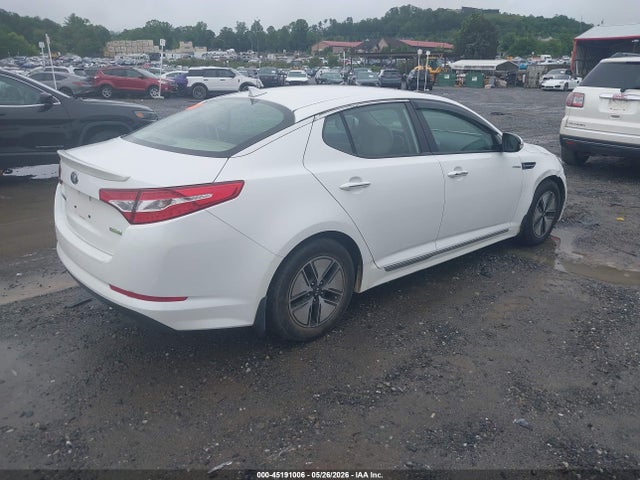 Aukcja sprzedaży 2013 Kia Optima Hybrid Lx, vin: KNAGM4AD4D5058419, numer aukcji: 45191006