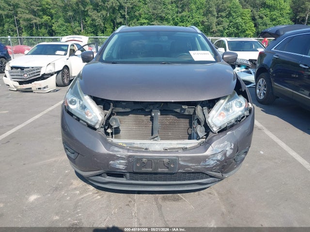 2018 Nissan Murano Platinum მანქანა იყიდება აუქციონზე, vin: 5N1AZ2MG6JN120947, აუქციონის ნომერი: 45191009