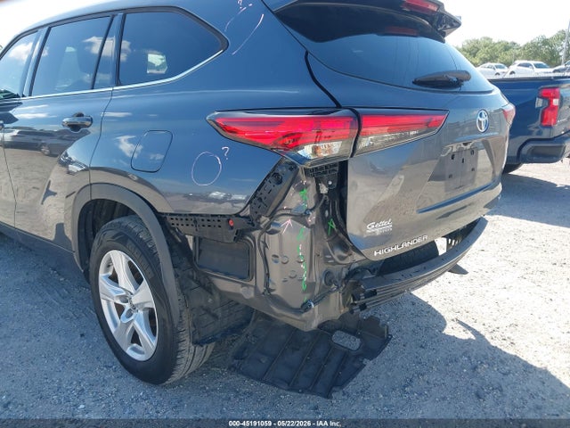 2020 Toyota Highlander L მანქანა იყიდება აუქციონზე, vin: 5TDCZRBH2LS042861, აუქციონის ნომერი: 45191059
