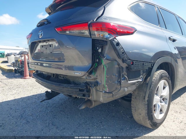 2020 Toyota Highlander L მანქანა იყიდება აუქციონზე, vin: 5TDCZRBH2LS042861, აუქციონის ნომერი: 45191059
