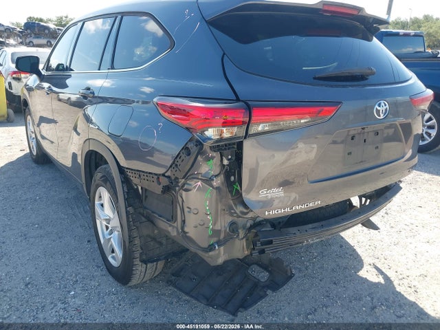 2020 Toyota Highlander L მანქანა იყიდება აუქციონზე, vin: 5TDCZRBH2LS042861, აუქციონის ნომერი: 45191059