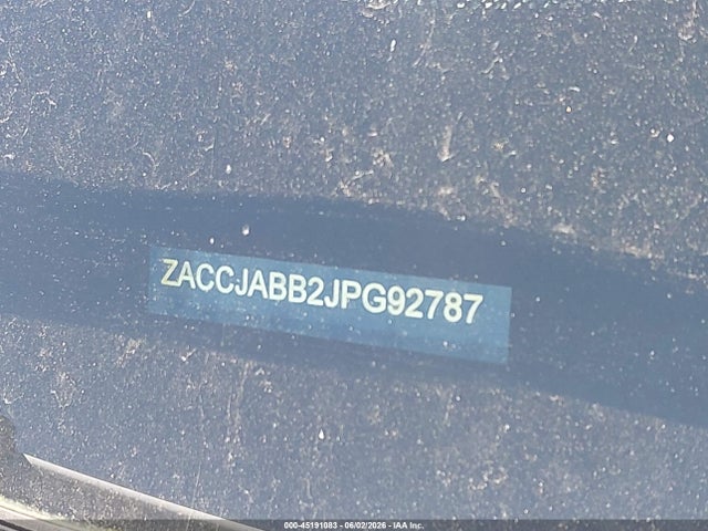 ZACCJABB2JPG92787 Jeep Renegade Latitude Fwd