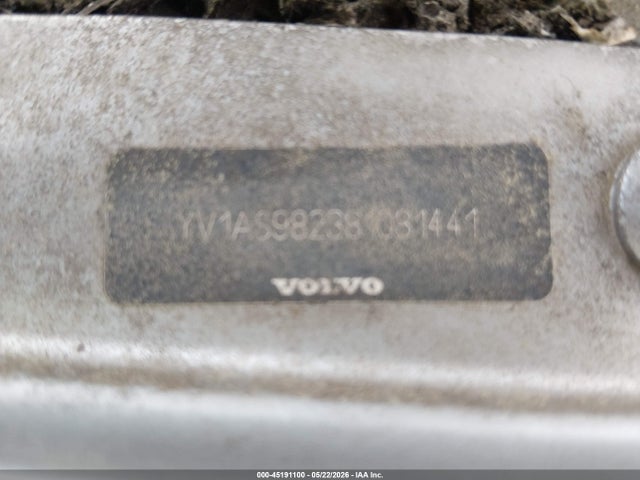 Aukcja sprzedaży 2008 Volvo S80 3.2, vin: YV1AS982381081441, numer aukcji: 45191100