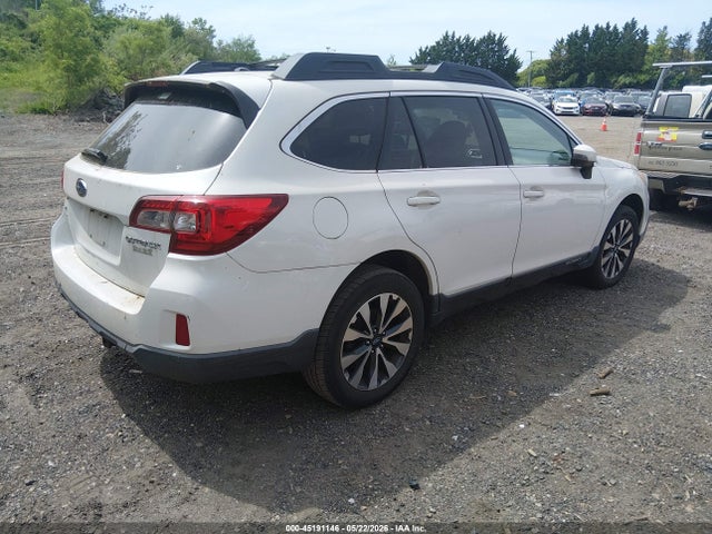 45191146 :رقم المزاد ، 4S4BSAJC8F3222385 vin ، 2015 Subaru Outback 2.5i Limited مزاد بيع