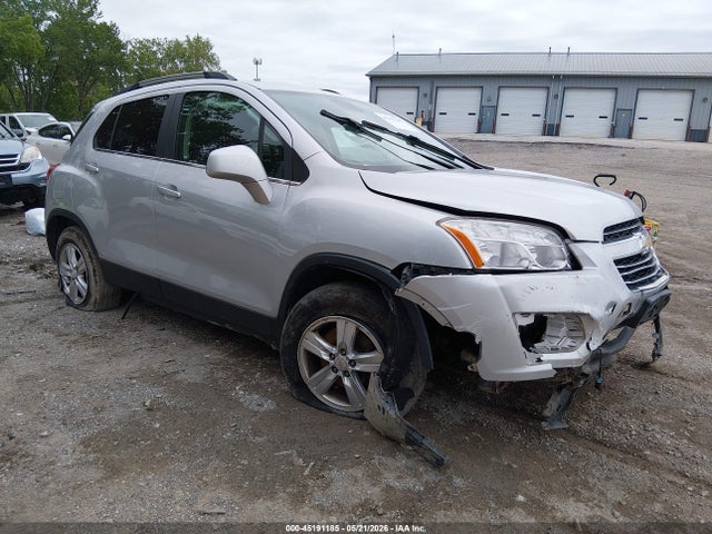 Продажа на аукционе авто 2016 Chevrolet Trax Lt, vin: KL7CJPSB1GB603567, номер лота: 45191185