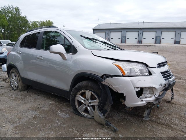 Продаж на аукціоні авто 2016 Chevrolet Trax Lt, vin: KL7CJPSB1GB603567, номер лоту: 45191185