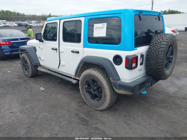 Aukcja sprzedaży 2020 Jeep Wrangler Unlimited Sport S 4x4, vin: 1C4HJXDN8LW286857, numer aukcji: 45191287