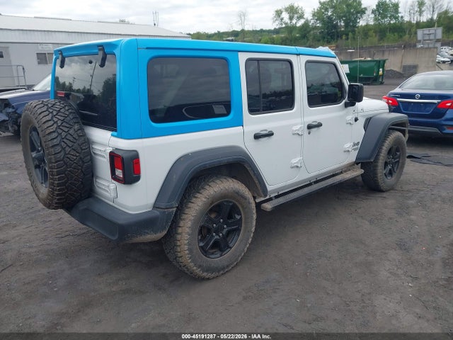 Aukcja sprzedaży 2020 Jeep Wrangler Unlimited Sport S 4x4, vin: 1C4HJXDN8LW286857, numer aukcji: 45191287