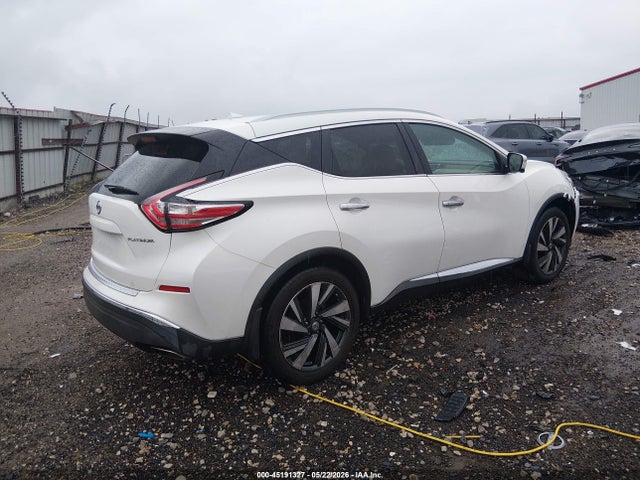 Aukcja sprzedaży 2015 Nissan Murano Platinum, vin: 5N1AZ2MG6FN217766, numer aukcji: 45191327