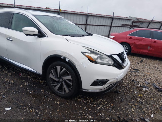 Aukcja sprzedaży 2015 Nissan Murano Platinum, vin: 5N1AZ2MG6FN217766, numer aukcji: 45191327