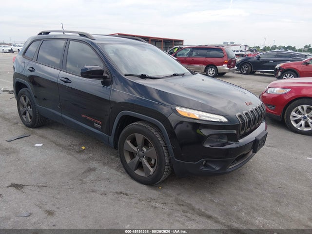 Aukcja sprzedaży 2016 Jeep Cherokee 75th Anniversary, vin: 1C4PJMCB8GW348605, numer aukcji: 45191338