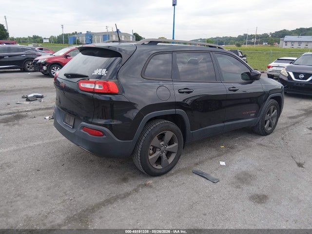 2016 Jeep Cherokee 75th Anniversary მანქანა იყიდება აუქციონზე, vin: 1C4PJMCB8GW348605, აუქციონის ნომერი: 45191338