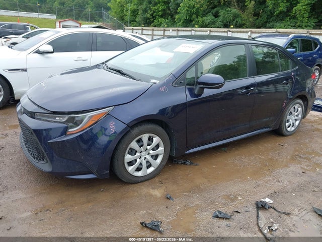 45191387 :رقم المزاد ، JTDEPMAEXMJ162754 vin ، 2021 Toyota Corolla Le مزاد بيع