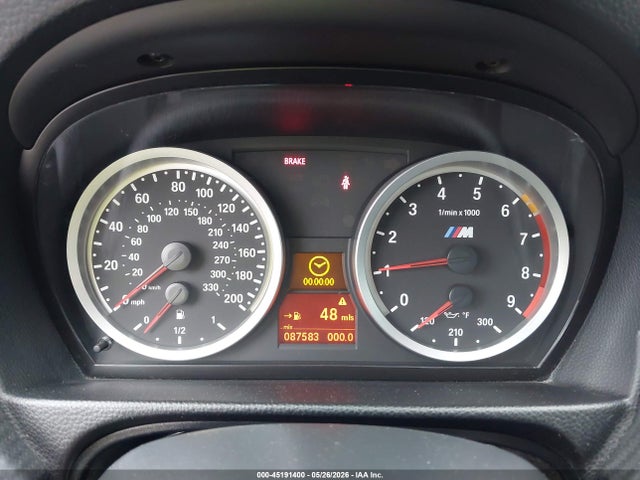 2008 Bmw M3 მანქანა იყიდება აუქციონზე, vin: WBSVA93578E041134, აუქციონის ნომერი: 45191400