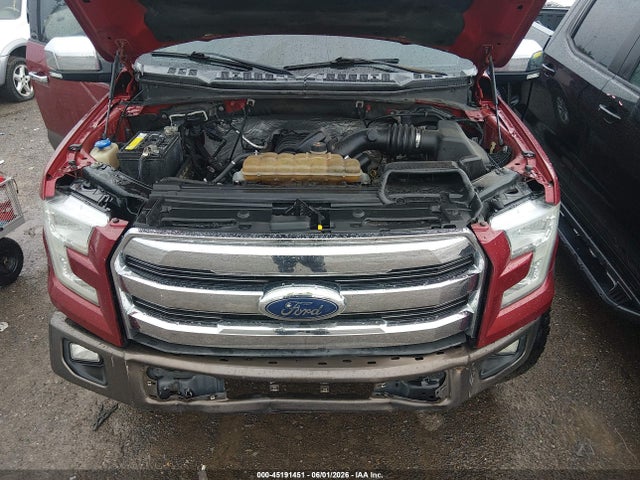 45191451 :رقم المزاد ، 1FTEW1EFXFFA28675 vin ، 2015 Ford F-150 Lariat مزاد بيع