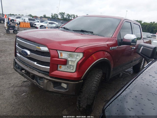 45191451 :رقم المزاد ، 1FTEW1EFXFFA28675 vin ، 2015 Ford F-150 Lariat مزاد بيع