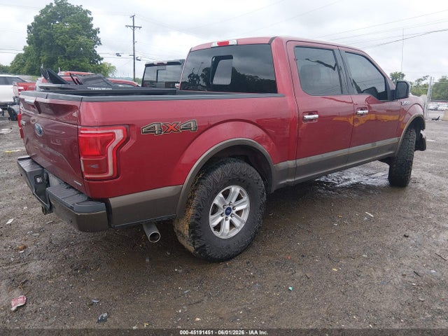 45191451 :رقم المزاد ، 1FTEW1EFXFFA28675 vin ، 2015 Ford F-150 Lariat مزاد بيع