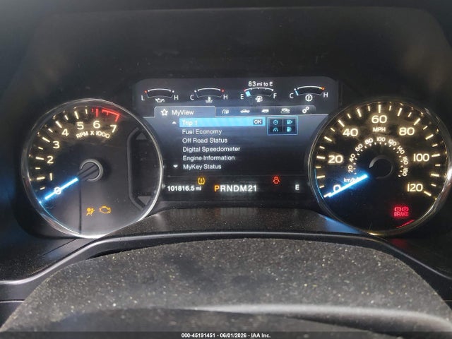 45191451 :رقم المزاد ، 1FTEW1EFXFFA28675 vin ، 2015 Ford F-150 Lariat مزاد بيع