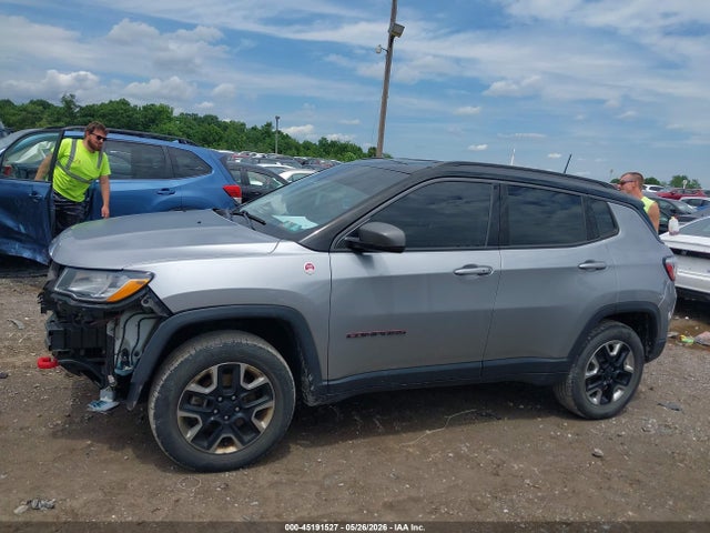 Auction sale of the 2018 Jeep Compass Trailhawk 4x4, vin: 3C4NJDDB4JT465505, lot number: 45191527