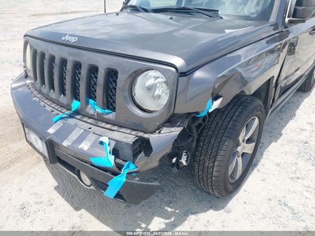 2016 Jeep Patriot High Altitude Edition მანქანა იყიდება აუქციონზე, vin: 1C4NJPFA7GD804018, აუქციონის ნომერი: 45191535