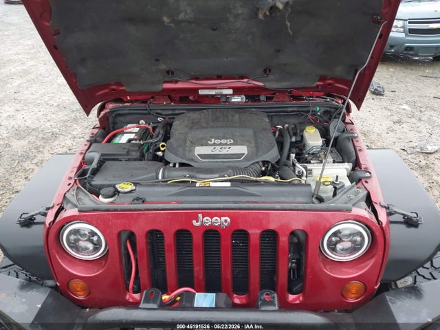 Продажа на аукционе авто 2013 Jeep Wrangler Unlimited Sahara, vin: 1C4BJWEG6DL509951, номер лота: 45191536