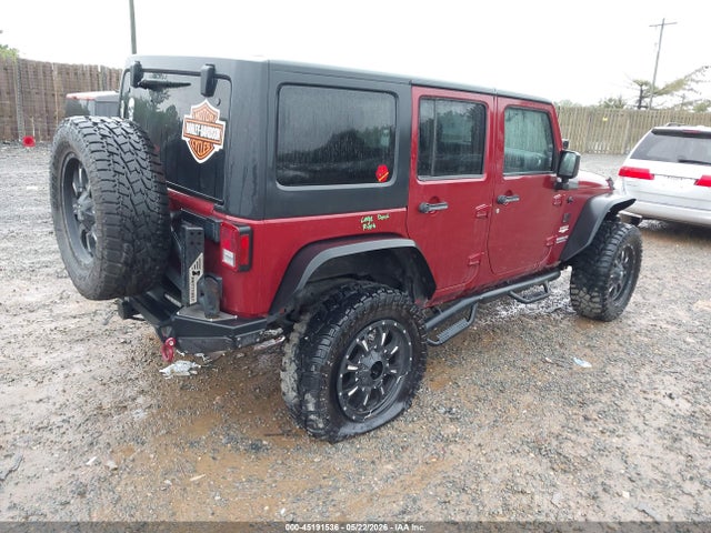 Продажа на аукционе авто 2013 Jeep Wrangler Unlimited Sahara, vin: 1C4BJWEG6DL509951, номер лота: 45191536