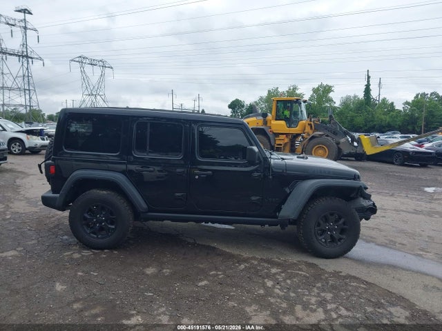 2023 Jeep Wrangler 4-door Willys 4x4 მანქანა იყიდება აუქციონზე, vin: 1C4HJXDNXPW592884, აუქციონის ნომერი: 45191576