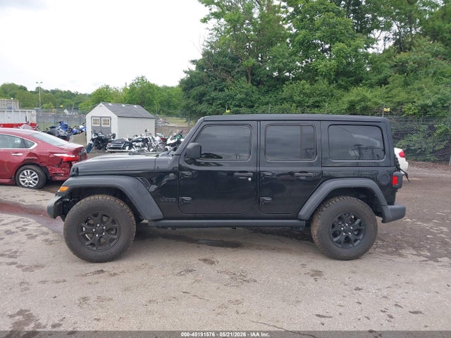 2023 Jeep Wrangler 4-door Willys 4x4 მანქანა იყიდება აუქციონზე, vin: 1C4HJXDNXPW592884, აუქციონის ნომერი: 45191576