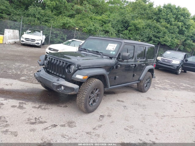 2023 Jeep Wrangler 4-door Willys 4x4 მანქანა იყიდება აუქციონზე, vin: 1C4HJXDNXPW592884, აუქციონის ნომერი: 45191576