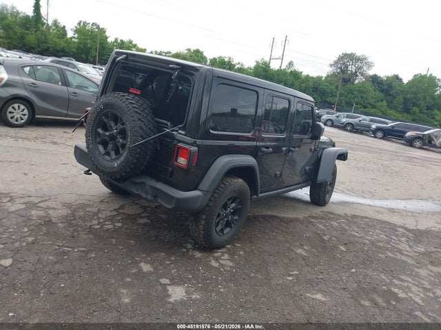 2023 Jeep Wrangler 4-door Willys 4x4 მანქანა იყიდება აუქციონზე, vin: 1C4HJXDNXPW592884, აუქციონის ნომერი: 45191576