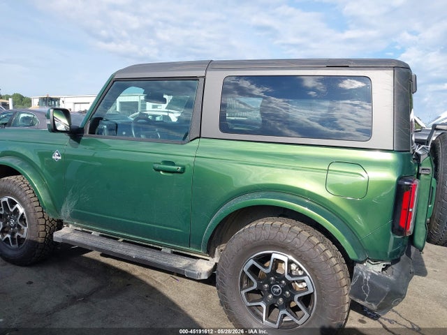 2022 Ford Bronco Outer Banks მანქანა იყიდება აუქციონზე, vin: 1FMDE5CP9NLB45029, აუქციონის ნომერი: 45191612