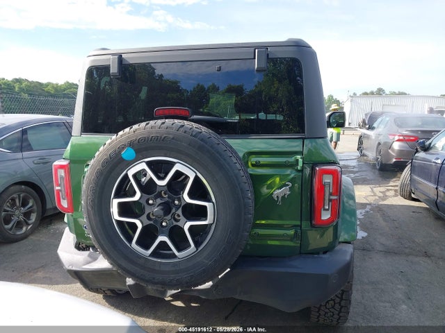2022 Ford Bronco Outer Banks მანქანა იყიდება აუქციონზე, vin: 1FMDE5CP9NLB45029, აუქციონის ნომერი: 45191612