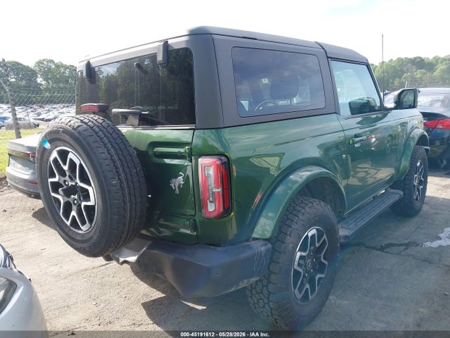 2022 Ford Bronco Outer Banks მანქანა იყიდება აუქციონზე, vin: 1FMDE5CP9NLB45029, აუქციონის ნომერი: 45191612