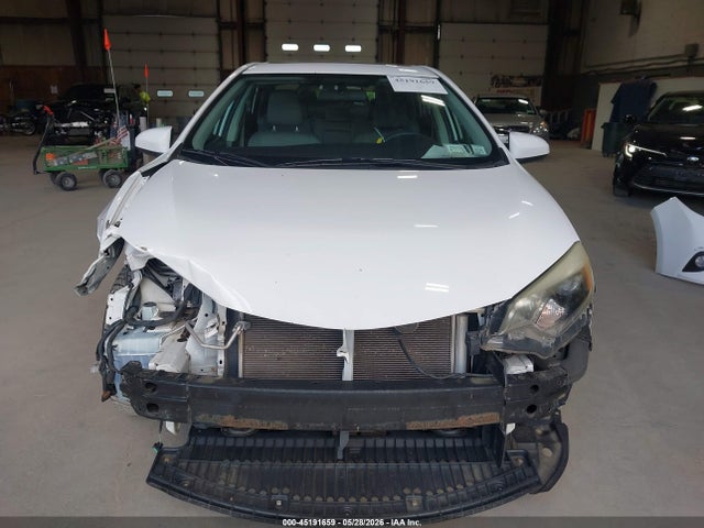 45191659 :رقم المزاد ، 2T1BURHE2FC257628 vin ، 2015 Toyota Corolla Le Plus مزاد بيع