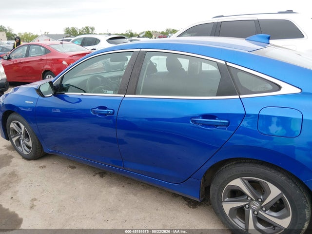 45191675 :رقم المزاد ، 19XZE4F14KE030371 vin ، 2019 Honda Insight Lx مزاد بيع