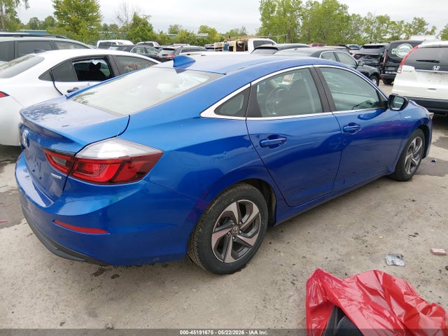 45191675 :رقم المزاد ، 19XZE4F14KE030371 vin ، 2019 Honda Insight Lx مزاد بيع