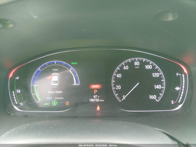 45191675 :رقم المزاد ، 19XZE4F14KE030371 vin ، 2019 Honda Insight Lx مزاد بيع