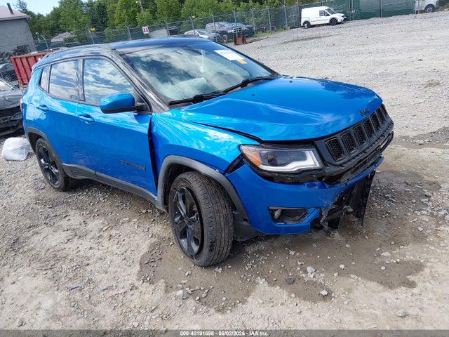 45191698 :رقم المزاد ، 3C4NJDBB8LT157856 vin ، 2020 Jeep Compass Altitude 4x4 مزاد بيع